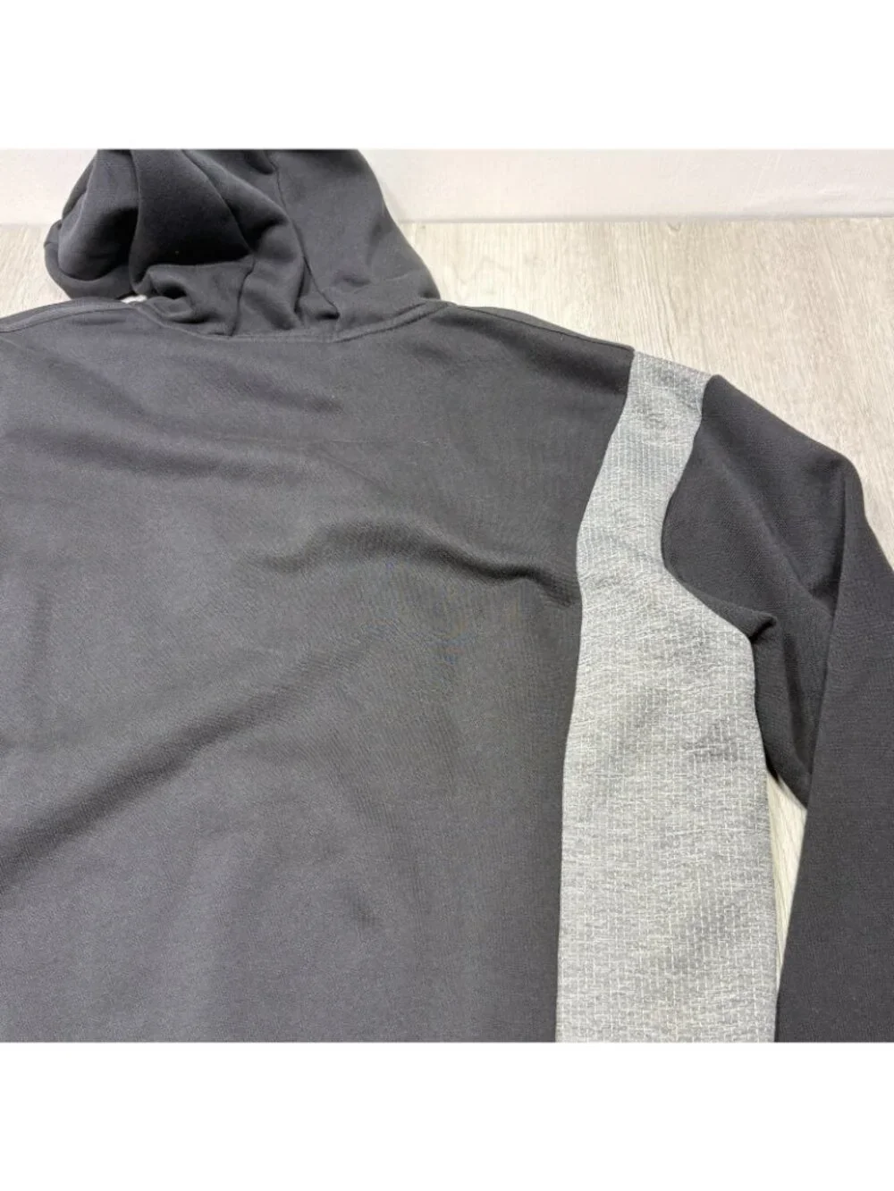 XL Men's Black Adidas Sweatshirt Hoodie Quarter Zip Pull Over